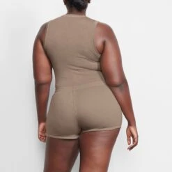 OUTDOOR FLEECE SHORT | DESERT -Deals Easy Allure Wardrobe Store SKIMS LOUNGEWEAR AP SHO 0840 LD DES BK