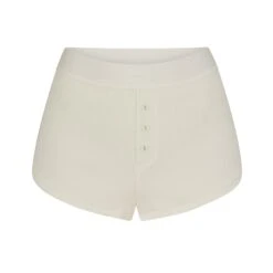 COTTON RIB SHORT | BONE