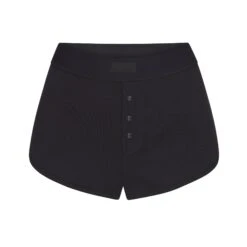 COTTON RIB SHORT | SOOT