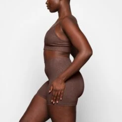 SOFT SMOOTHING SHINE SHORT | COCOA -Deals Easy Allure Wardrobe Store SKIMS LOUNGEWEAR AP SHO 1939 ZA COA 0008 SD x1b