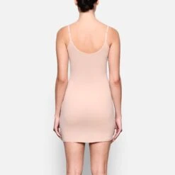 FITS EVERYBODY SLIP DRESS | MICA -Deals Easy Allure Wardrobe Store SKIMS LOUNGEWEAR AP SLP 0651 DE MCA BK