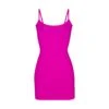 FITS EVERYBODY SLIP DRESS | FUCHSIA