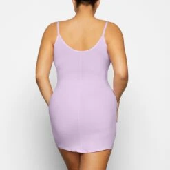 FITS EVERYBODY SLIP DRESS | SUGAR PLUM -Deals Easy Allure Wardrobe Store SKIMS LOUNGEWEAR AP SLP 0651 WD SGP 2069 BK