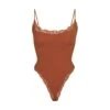FITS EVERYBODY CORDED LACE CAMI BODYSUIT | BRONZE