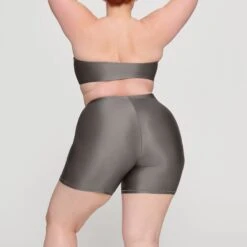 SHINE JERSEY BIKE SHORT | GREY CHALK -Deals Easy Allure Wardrobe Store SKIMS LOUNGEWEAR BO BKS 3016 HC GCK 0015 BK