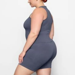 OUTDOOR BIKE SHORT | STEEL BLUE -Deals Easy Allure Wardrobe Store SKIMS LOUNGEWEAR BO BKS 3216 AC SLB 0010 SD