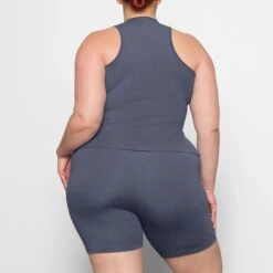 OUTDOOR BIKE SHORT | STEEL BLUE -Deals Easy Allure Wardrobe Store SKIMS LOUNGEWEAR BO BKS 3216 AC SLB 0014 BK