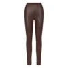 FAUX LEATHER LEGGING | COCOA