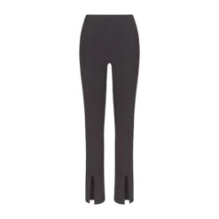 OUTDOOR SPLIT HEM LEGGING | ASH -Deals Easy Allure Wardrobe Store SKIMS LOUNGEWEAR BO LEG 2784 ASH B
