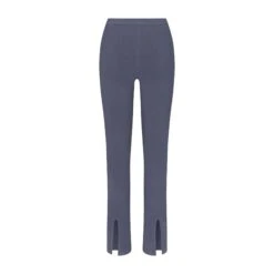 OUTDOOR SPLIT HEM LEGGING | STEEL BLUE -Deals Easy Allure Wardrobe Store SKIMS LOUNGEWEAR BO LEG 2784 SLB B