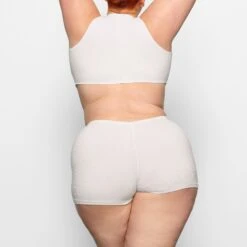 SOFT LOUNGE V-WAIST SHORT | MARBLE -Deals Easy Allure Wardrobe Store SKIMS LOUNGEWEAR BO SHO 2635 CC MBL 0017 BK