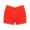 SOFT LOUNGE V-WAIST SHORT | FIRE