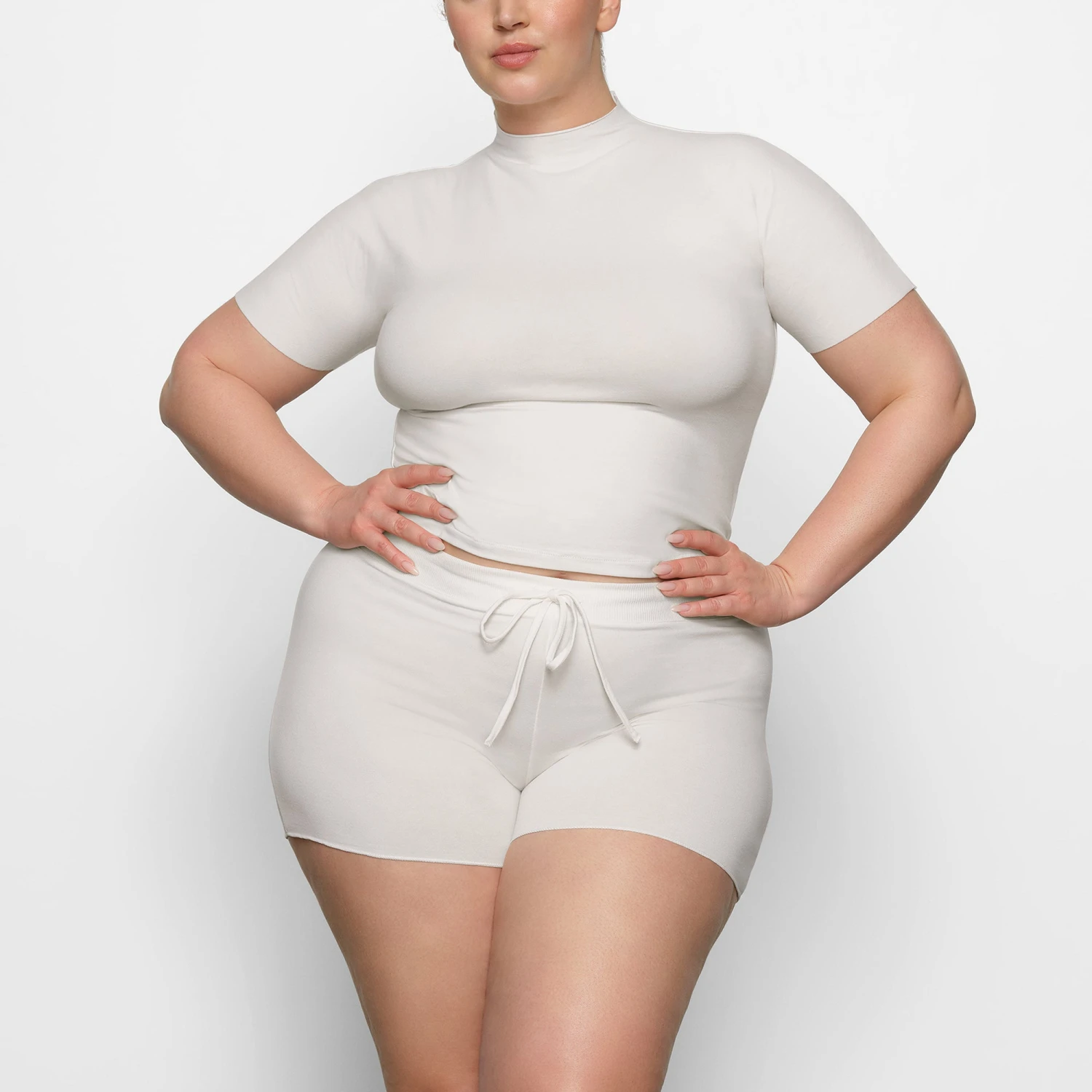 COTTON SLEEP SHORT | MARBLE 2 COTTON SLEEP SHORT | MARBLE - Image 2