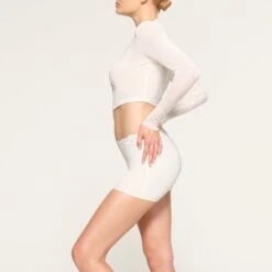 BRIDAL MESH SHORT | MARBLE -Deals Easy Allure Wardrobe Store SKIMS LOUNGEWEAR BO SHO 3564 LC MBL 0013