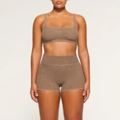 TERRY LOUNGE SEAMLESS SHORT SHORT | OXIDE -Deals Easy Allure Wardrobe Store SKIMS LOUNGEWEAR BO SHO 3667 LA OXD 0001 FR