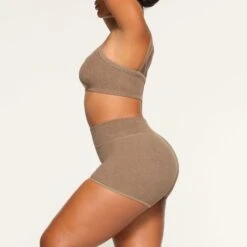 TERRY LOUNGE SEAMLESS SHORT SHORT | OXIDE -Deals Easy Allure Wardrobe Store SKIMS LOUNGEWEAR BO SHO 3667 LA OXD 0011 SD