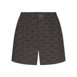 COTTON POPLIN SLEEP SHORT | ASH PRINT