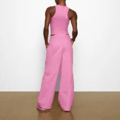 OUTDOOR WOVEN PANT | BUBBLE GUM -Deals Easy Allure Wardrobe Store SKIMS LOUNGEWEAR BO STR 2822 AB BBG 0010 BK