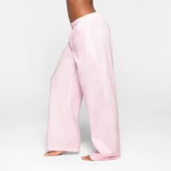 COTTON POPLIN SLEEP PANT | BABY PINK -Deals Easy Allure Wardrobe Store SKIMS LOUNGEWEAR BO STR 3069 KB BBP 0010 SD