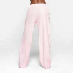 COTTON POPLIN SLEEP PANT | BABY PINK -Deals Easy Allure Wardrobe Store SKIMS LOUNGEWEAR BO STR 3069 KB BBP 0015 BK