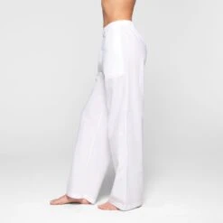 COTTON POPLIN SLEEP PANT | SNOW -Deals Easy Allure Wardrobe Store SKIMS LOUNGEWEAR BO STR 3069 KD SNO 0026 SD