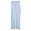 BRIDAL SILK CARGO PANT | GLACIER