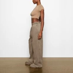 BOYFRIEND FLEECE PANT | DESERT -Deals Easy Allure Wardrobe Store SKIMS LOUNGEWEAR BO WLG 2774 AB DES 0007 SD