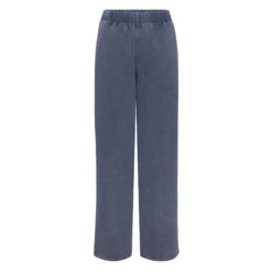 BOYFRIEND FLEECE PANT | STEEL BLUE