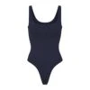 SOFT SMOOTHING THONG BODYSUIT | NAVY