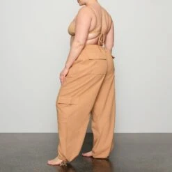 COVER UP CARGO PANT | OCHRE -Deals Easy Allure Wardrobe Store SKIMS LOUNGEWEAR CU PNT 2819 CC OCH 0014 SD