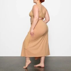 COVER UP TIE SARONG SKIRT | OCHRE -Deals Easy Allure Wardrobe Store SKIMS LOUNGEWEAR CU SAR 2820 CC OCH 0010 SD