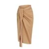 COVER UP TIE SARONG SKIRT | OCHRE