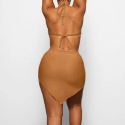 MESH TIE SARONG | ALMOND -Deals Easy Allure Wardrobe Store SKIMS LOUNGEWEAR CU SAR 2824 CA ALM 0013 BK