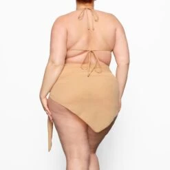 MESH TIE SARONG | OCHRE -Deals Easy Allure Wardrobe Store SKIMS LOUNGEWEAR CU SAR 2824 CC OCH 0018 BK