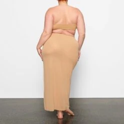 MESH LONG SARONG | OCHRE -Deals Easy Allure Wardrobe Store SKIMS LOUNGEWEAR CU SAR 2825 CC OCH 0012 BK