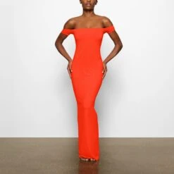 SOFT LOUNGE OFF THE SHOULDER DRESS | FIRE -Deals Easy Allure Wardrobe Store SKIMS LOUNGEWEAR DR MAX 2698 CB FRE 0002 FR x3 84a9b09c 3a8b 4de5 a864 4a0eaa51c310