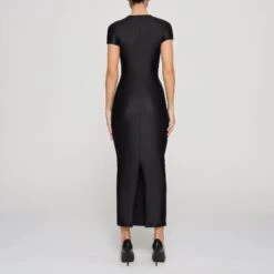 SHINE JERSEY LONG DRESS | ONYX 8 SHINE JERSEY LONG DRESS | ONYX -Deals Easy Allure Wardrobe Store SKIMS LOUNGEWEAR DR MAX 3013 HD ONX 0013 BK