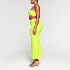 FITS EVERYBODY CUT OUT LONG DRESS | GREEN HIGHLIGHTER -Deals Easy Allure Wardrobe Store SKIMS LOUNGEWEAR DR MAX 3046 NA GRH 034 3d3d07e4 1b39 4f15 b618 f1066bdbc42e