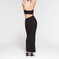 FITS EVERYBODY CUT OUT LONG DRESS | ONYX -Deals Easy Allure Wardrobe Store SKIMS LOUNGEWEAR DR MAX 3046 NC ONX 032 BK 7737ccef b004 4876 803b 6735f3e15ebb