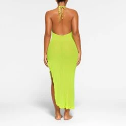 SUMMER MESH LACE DEEP PLUNGE LONG DRESS | HIGHLIGHTER -Deals Easy Allure Wardrobe Store SKIMS LOUNGEWEAR DR MAX 3443 PA GRH 0012 BK