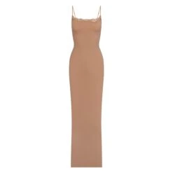 FITS EVERYBODY CORDED LACE LONG SLIP DRESS | SIENNA