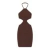 FITS EVERYBODY CUT OUT HALTER DRESS | COCOA