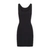 COTTON SLEEP SCOOP NECK DRESS | SOOT