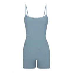 SOFT LOUNGE LACE ONESIE | ARCTIC