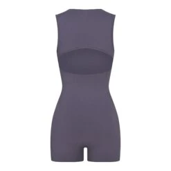 RAW EDGE ONESIE | THUNDER -Deals Easy Allure Wardrobe Store SKIMS LOUNGEWEAR OS MDT 2617 THG B