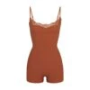 FITS EVERYBODY CORDED LACE ONESIE | BRONZE