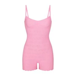 LOGO POINTELLE ONESIE | BUBBLE GUM