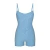 LOGO POINTELLE ONESIE | IRIS BLUE