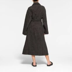 SKIMS SPA TERRY ROBE | ASH -Deals Easy Allure Wardrobe Store SKIMS LOUNGEWEAR RB LNG 2873 QC ASH 0012 BK