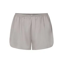 BRIDAL SILK ROBE AND TAP SHORT SET | SILVER -Deals Easy Allure Wardrobe Store SKIMS LOUNGEWEAR RB SHO 3190 SLV B